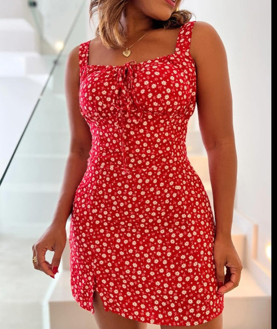 Fashionable Sexy Floral Print Jumpsuit 