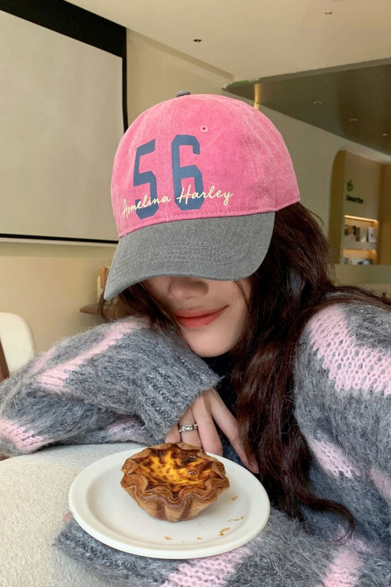 Plus-sized Deepening No 56 Baseball Cap Sun-proof Makes Your Face Look Smaller CJ