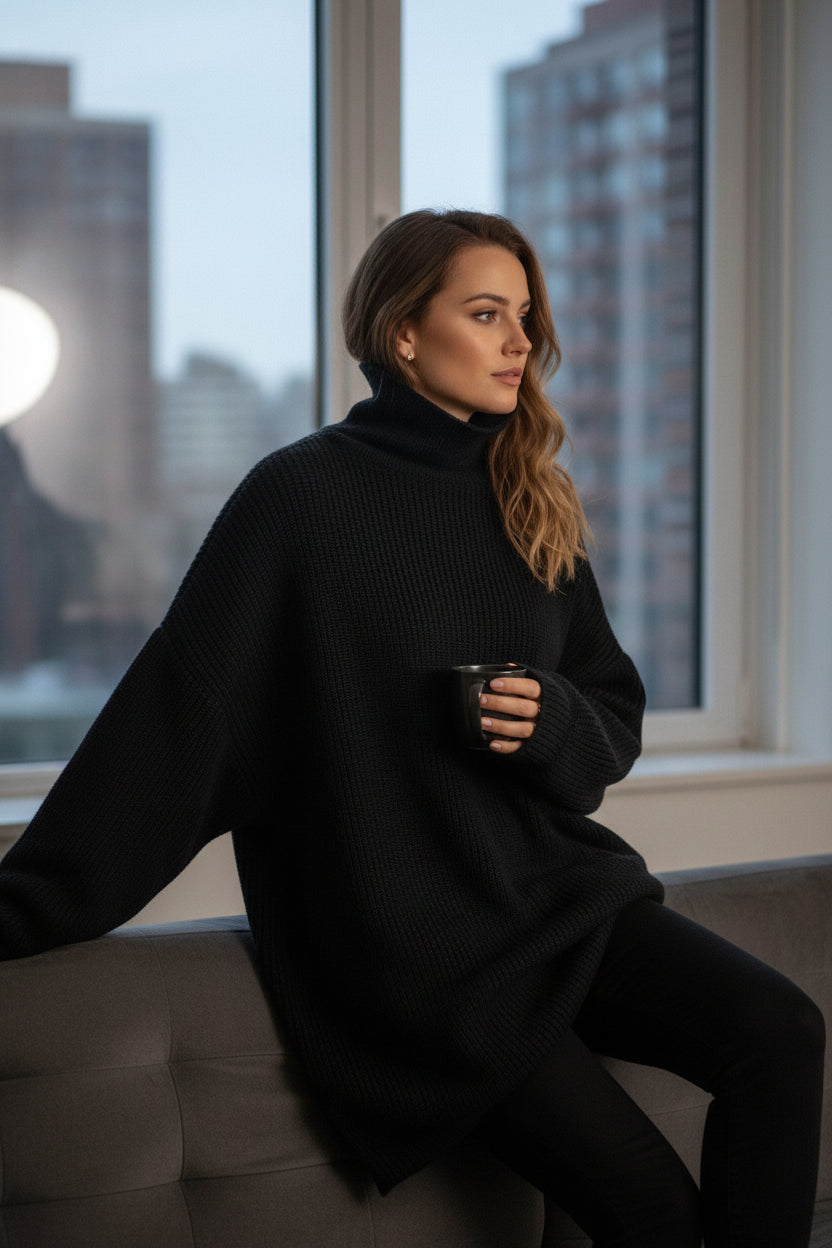 New Autumn Knitted Dress For Women 
