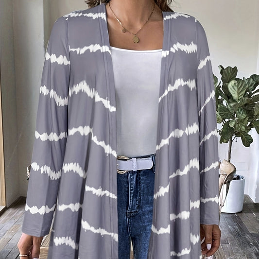 Women’s Printed Open Jacket CJ US