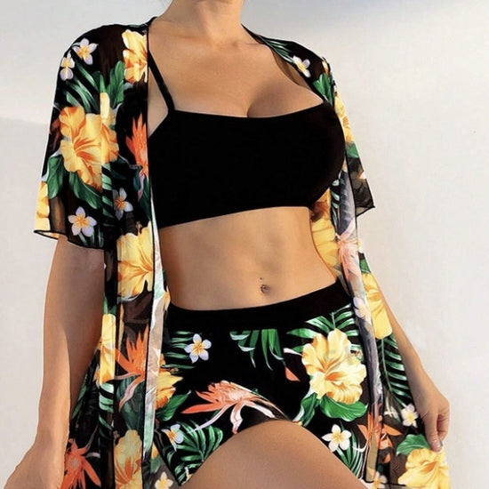Women’s Floral Beach Set – Two-Piece Summer Outfit CJ US