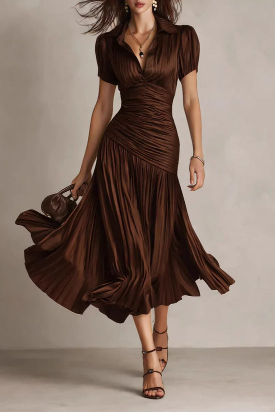 Striped patchwork dress 