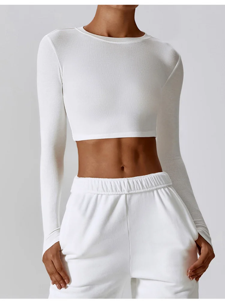 🧘‍♀️ Women’s Slim Fit Long Sleeve Yoga Top FitiqueFit