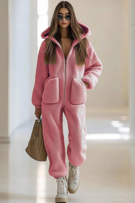 Straight leg loose jumpsuit 