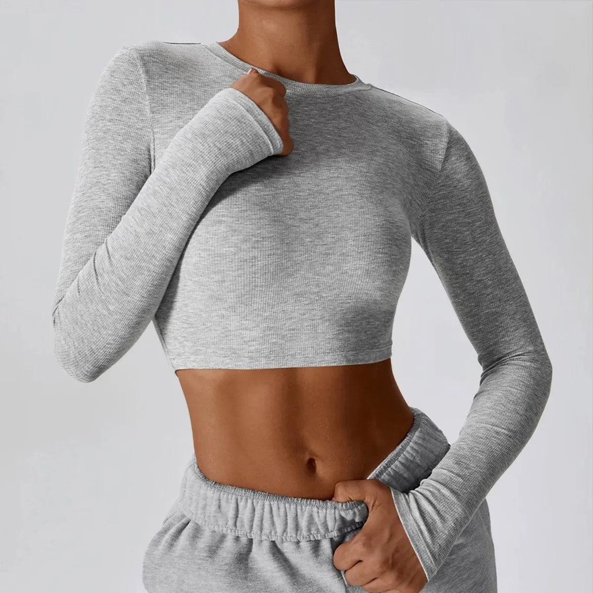🧘‍♀️ Women’s Slim Fit Long Sleeve Yoga Top FitiqueFit