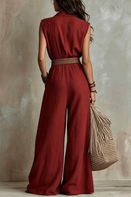 Sleeveless jumpsuit 