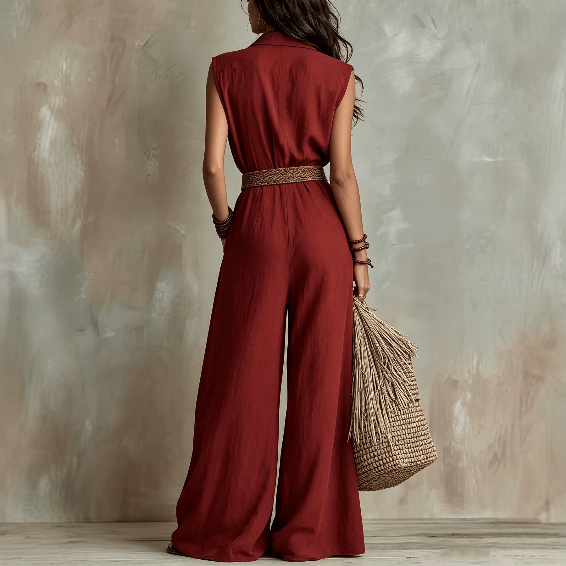 Sleeveless jumpsuit 