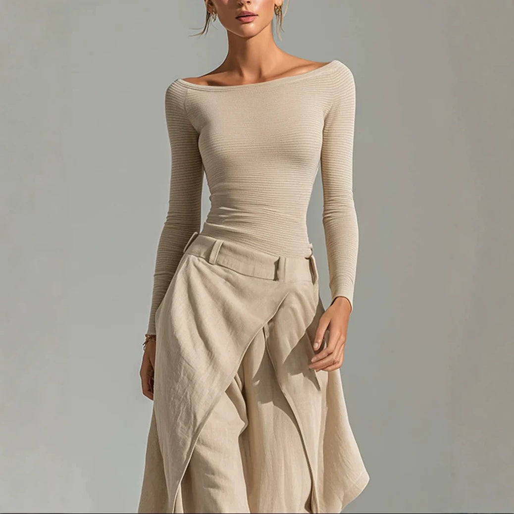 Loose top+pants two-piece set for women 