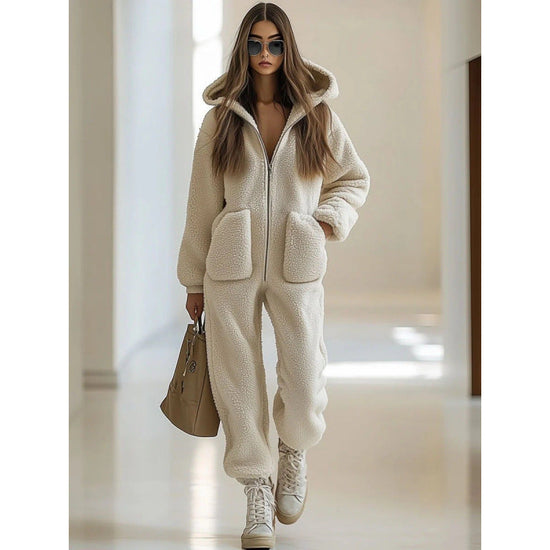 Straight leg loose jumpsuit 