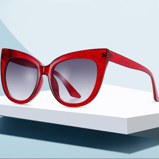 Star Style Luxury Sunglasses Women Oversized Cat Eye Sunglasses eprolo