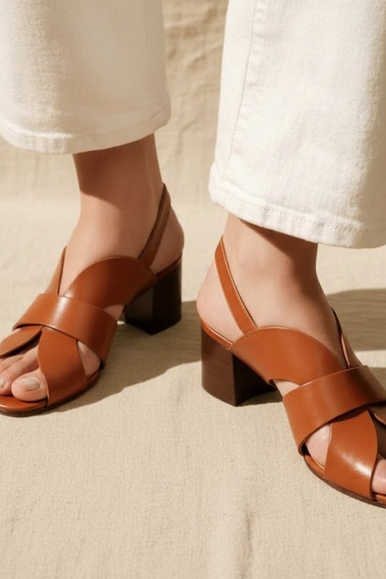 Made to order ships in 3–5 days High heeled solid color open toed women's sandals 