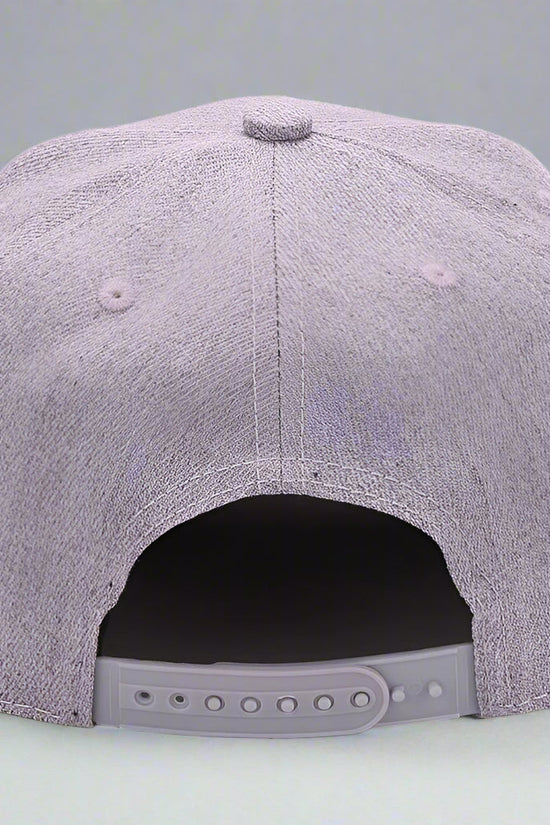 Unisex Grey Wool Snapback FitiqueFit