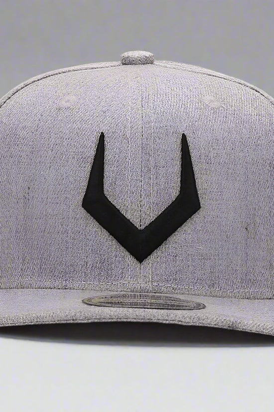 Unisex Grey Wool Snapback FitiqueFit