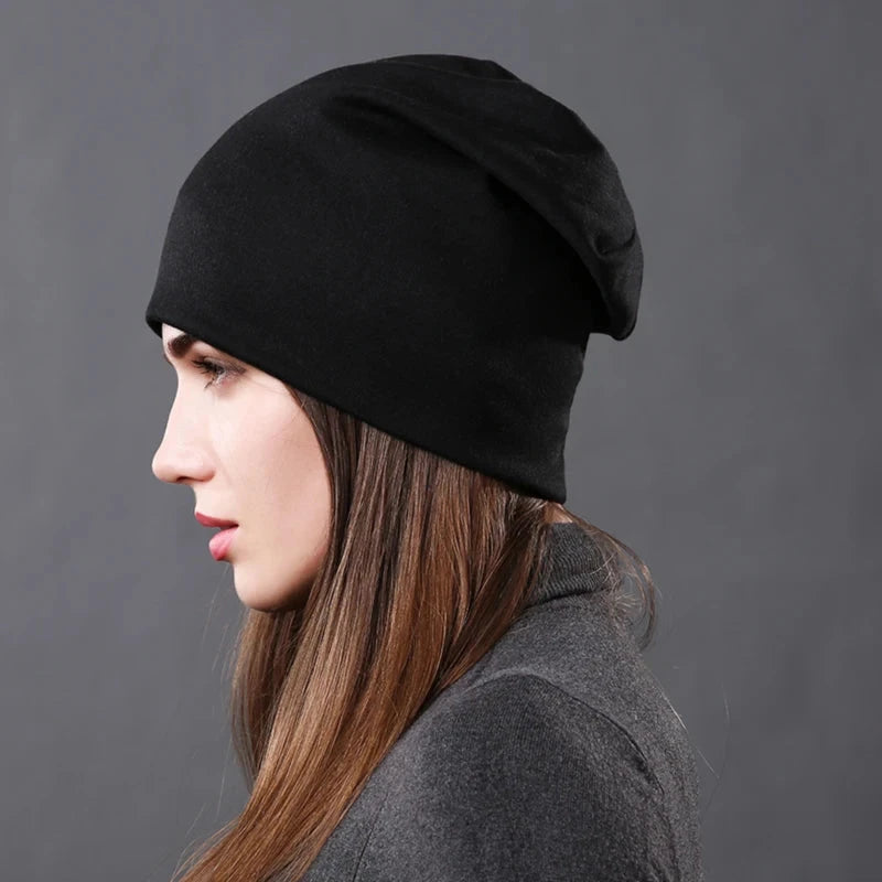 CNTANG New Autumn Winter Beanie Cotton Hat For Women Fashion Men Hip Hop Caps Casual Female Knitted Skullies Bonnets Warm Hats FitiqueFit