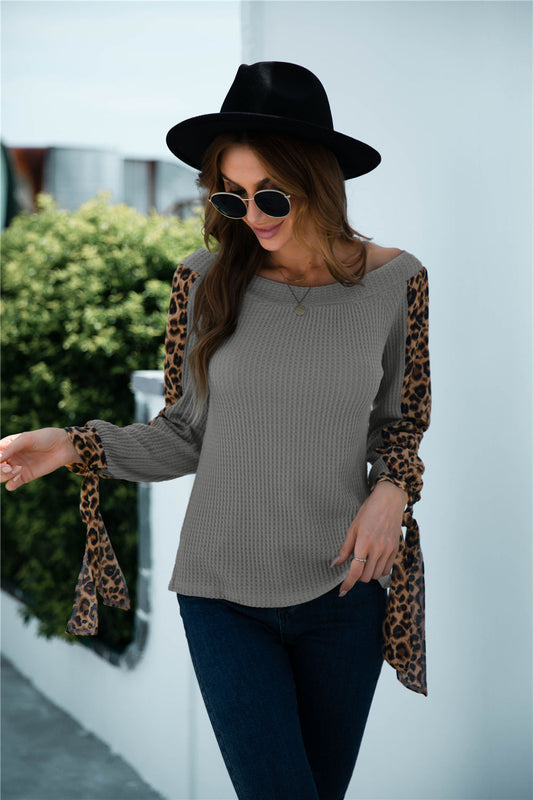 Womens Tops Lace Knit Patterns Top  | Womens Long Sleeve T Shirts - Diversi™ Fashion