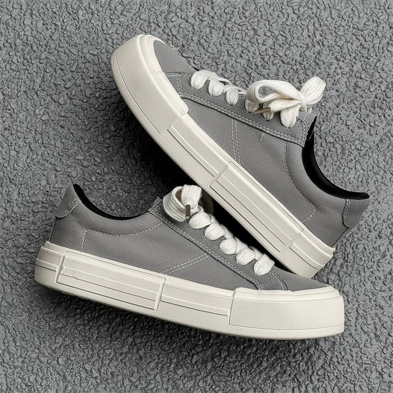 Women's Canvas Platform Casual Sports Skate Shoes CJ
