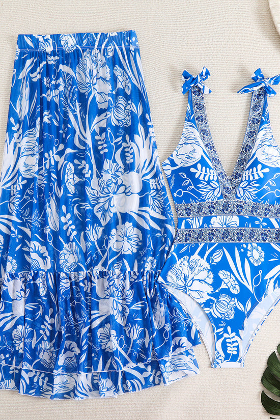 Ethnic Style One-piece Swimsuit For Women Beach Suit CJ
