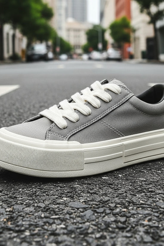 Women's Canvas Platform Casual Sports Skate Shoes CJ