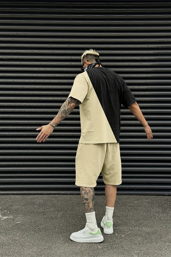 Summer Men's 3D Printed Urban Streetwear 2-Piece Set FitiqueFit