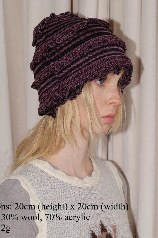 INS Real Fur Wool Winter Hats for Women Sun Animals Cartoon Warm Knit Thick Beanie Cap Solid Cover Head Sombreros De Mujer 