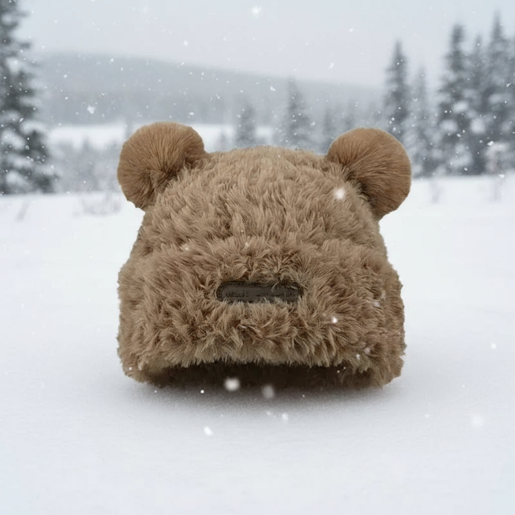 Letter Bear Ears KnittedCute Woolen Hat Beanie Hat Cat Ears Beanie All-match Skull Lovely Cap Winter/Autumn Cute Popular Hat FitiqueFit