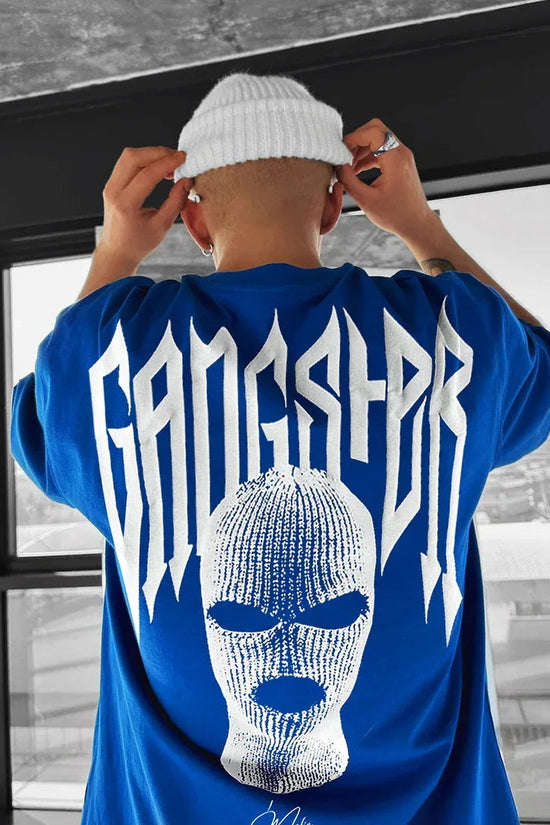 👕 Masked Persona Oversized Harajuku T-Shirt FitiqueFit