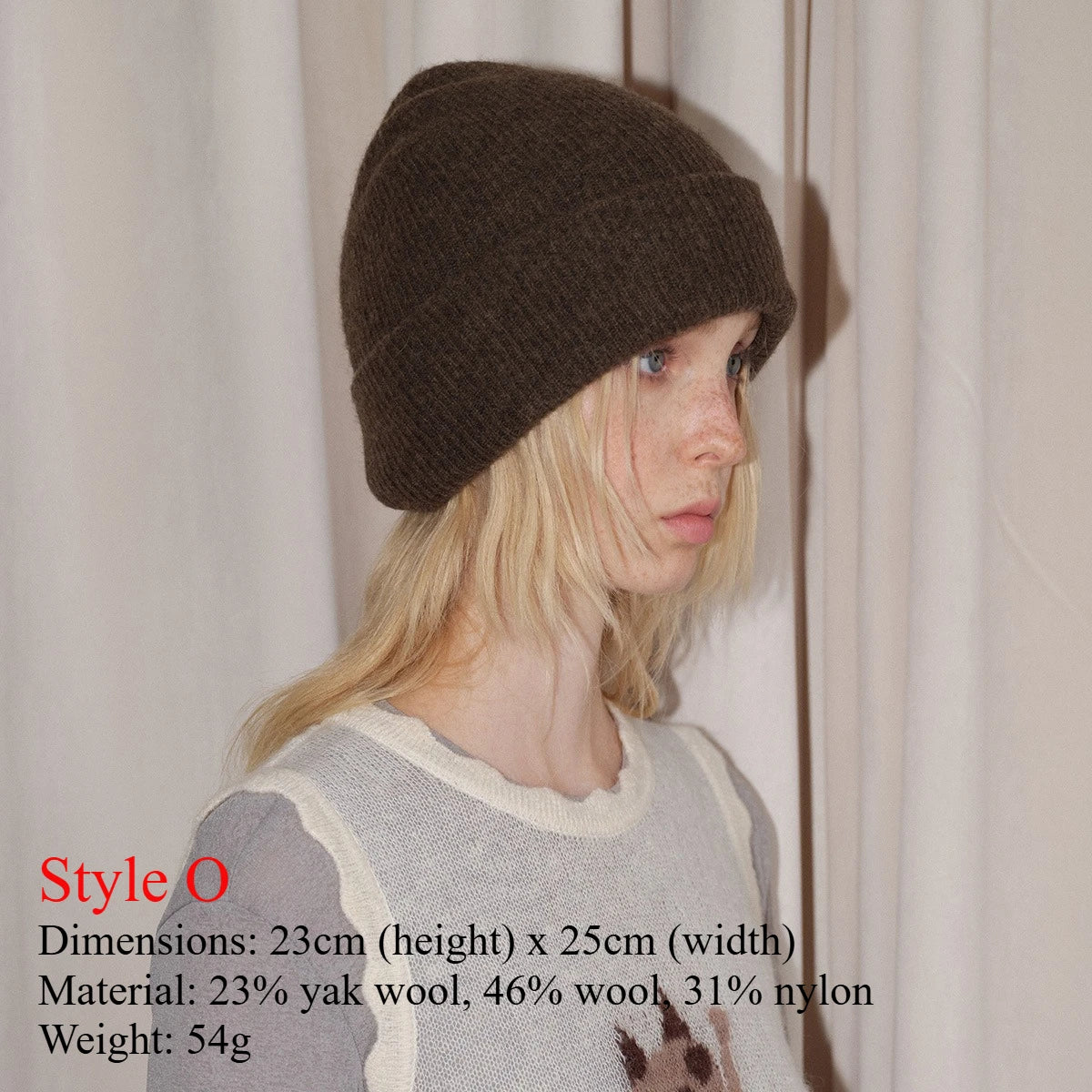 INS Real Fur Wool Winter Hats for Women Sun Animals Cartoon Warm Knit Thick Beanie Cap Solid Cover Head Sombreros De Mujer 