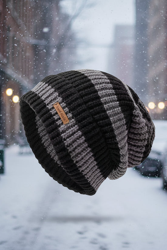 Unisex Female Beanies Casual Stacking Knitted Bonnet Caps Winter Warm Hats for Women Men Hats Stripe Hip Hop MZr10 FitiqueFit