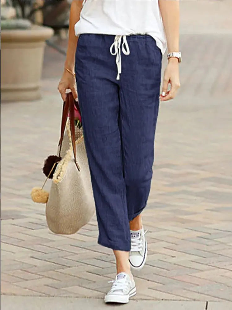 🖤 Cotton Y2K Wide-Leg Pants FitiqueFit