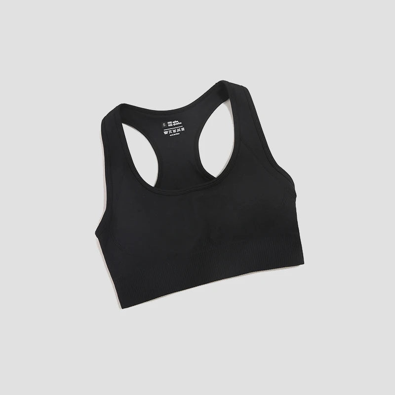 WAREBALL Tank Top Women Female Gym Yoga Bra Padded Sports Bra Removable Workout Push Up Crop Top Fitness Bra Athletic Sportswear FitiqueFit
