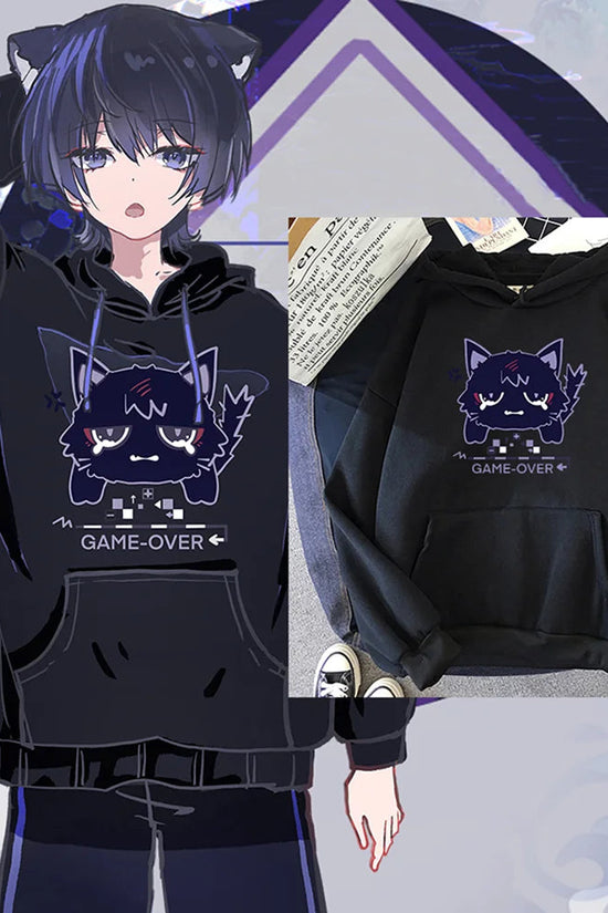 Genshin Impact Scaramouche Cat Hoodie FitiqueFit