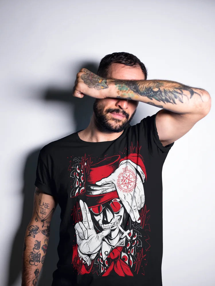 Ultimate Vampire Casual Cotton Printed T-Shirt FitiqueFit