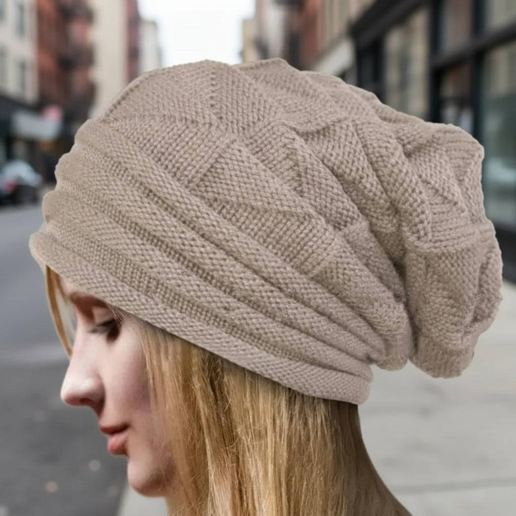 Oversized Slouchy Knitted Beanie FitiqueFit