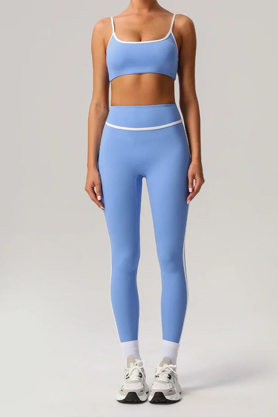 🖤 Seamless Yoga Set – High Waist, Hip-Lifting FitiqueFit