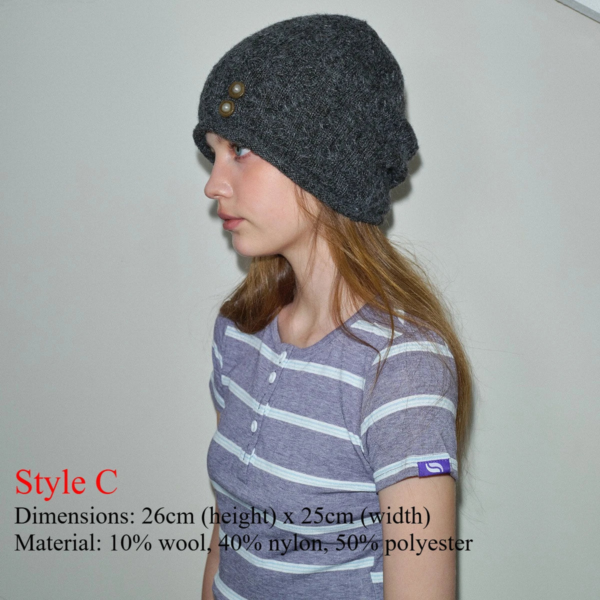 INS Real Fur Wool Winter Hats for Women Sun Animals Cartoon Warm Knit Thick Beanie Cap Solid Cover Head Sombreros De Mujer 