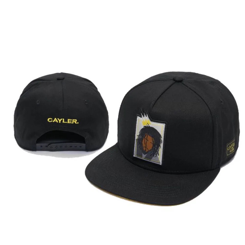 Classic Snapback Hat – Flat Bill Adjustable Baseball Cap FitiqueFit