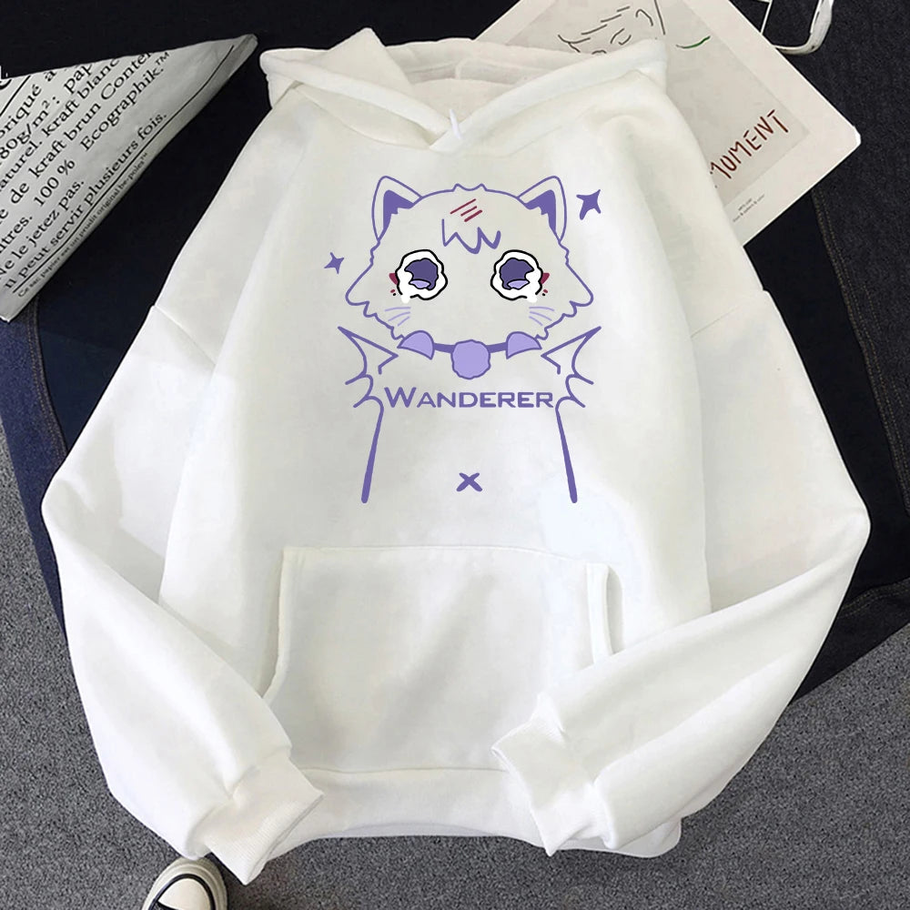 Genshin Impact Scaramouche Cat Hoodie FitiqueFit