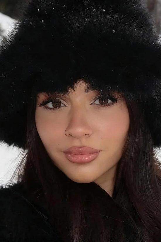 Winter New Imitation Fox Fur Fur Velvet Ladies Hat Ins Style Korean Fashion Luxury Fisherman Hat Outdoor Shopping Accessories 