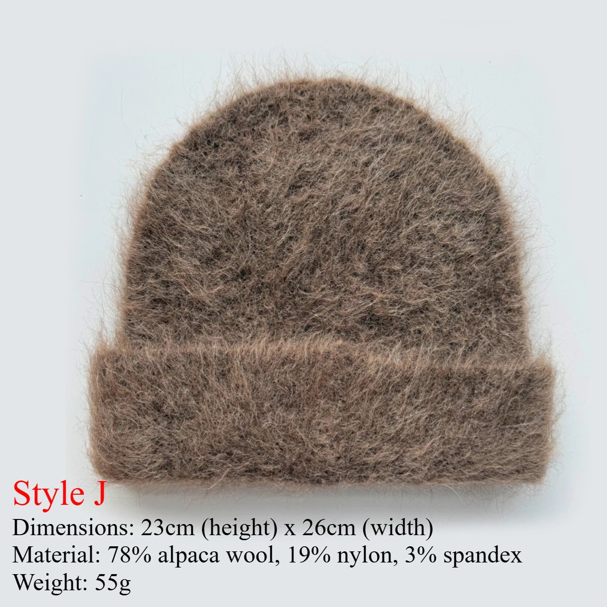 INS Real Fur Wool Winter Hats for Women Sun Animals Cartoon Warm Knit Thick Beanie Cap Solid Cover Head Sombreros De Mujer 
