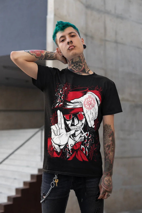Ultimate Vampire Casual Cotton Printed T-Shirt FitiqueFit