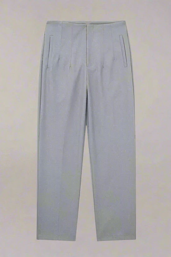 TRAFZA 2024 Woman Solid Trouser High Waist Slim Zipper Fly Long Pants Female Wild Commute Office Lady Woman Pencil Pant Street FitiqueFit