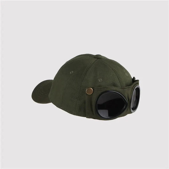 New Aviator Hat Summer Personality Glasses Baseball Cap Female Unisex Sunglasses Male Cap Baseballcap Boys Cap FitiqueFit
