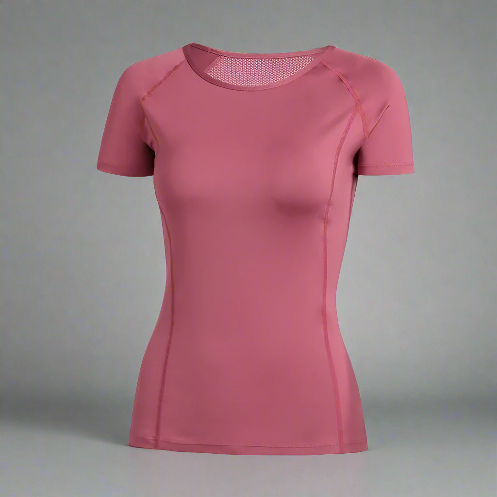 Ladies Sportswear Yoga Wear Women's Sports T-Shirt Plus Size Top Fitness Clothes Running FitiqueFit