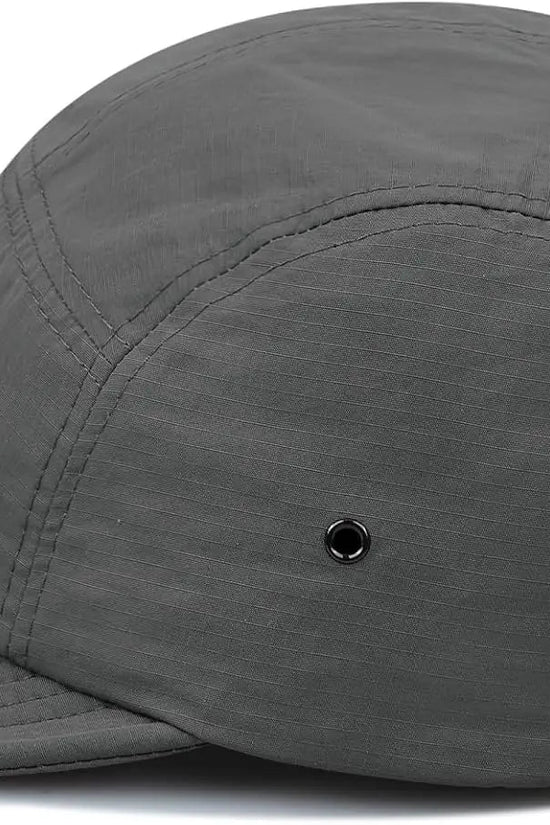 Summer Trucker Cap – 5-Panel Baseball Hat with Short Brim FitiqueFit
