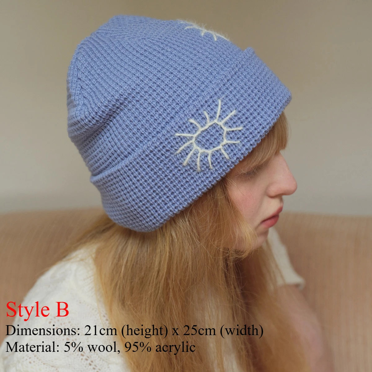 INS Real Fur Wool Winter Hats for Women Sun Animals Cartoon Warm Knit Thick Beanie Cap Solid Cover Head Sombreros De Mujer 