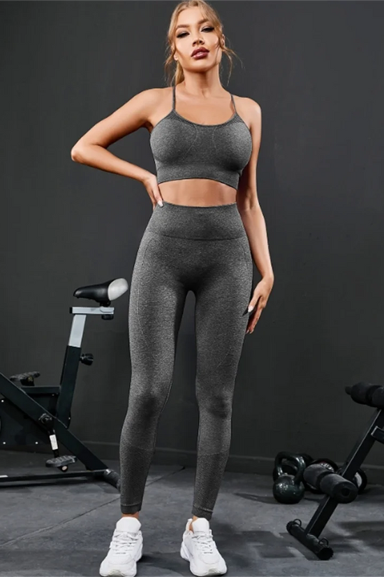 🧘‍♀️ 2-Piece Women's Seamless Yoga Set FitiqueFit