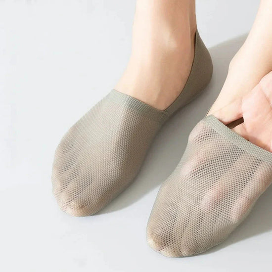 3-Pack Invisible Boat Socks – Breathable Low-Cut Socks 