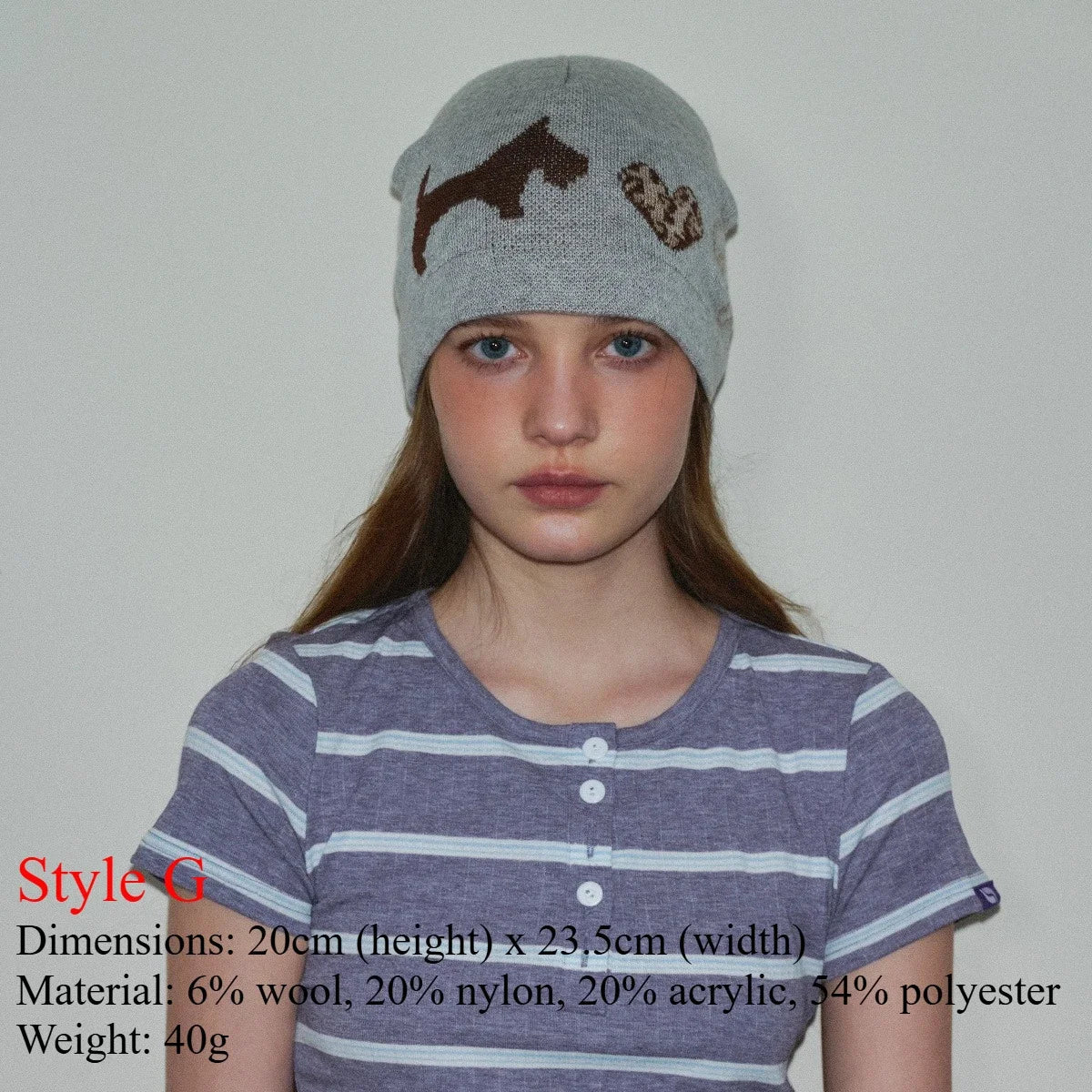 INS Real Fur Wool Winter Hats for Women Sun Animals Cartoon Warm Knit Thick Beanie Cap Solid Cover Head Sombreros De Mujer 