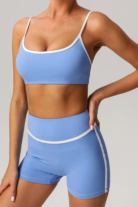 🖤 Seamless Yoga Set – High Waist, Hip-Lifting FitiqueFit