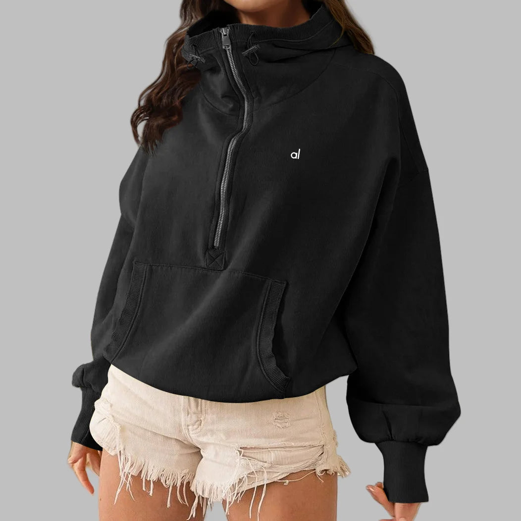 🧘‍♀️ Women's Zip-Up Fitness Hoodie FitiqueFit